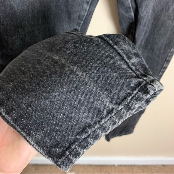 [Gap] Vintage Washed Black Denim High Rise Mom Jeans - Picture 4 of 9
